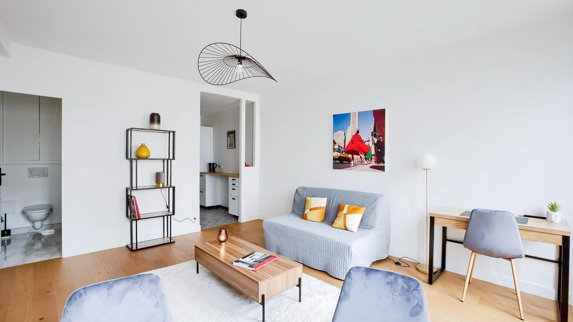 Elegance Parisienne Au Coeur Du Marais Apartman